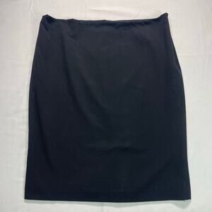 Lauren Ralph Lauren Womens Lined Knee Length Black Pencil skirt 12